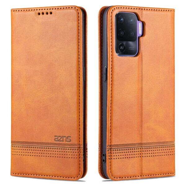 

Чехол-книжка AZNS Classic Series для OPPO Reno 5 Lite - Brown