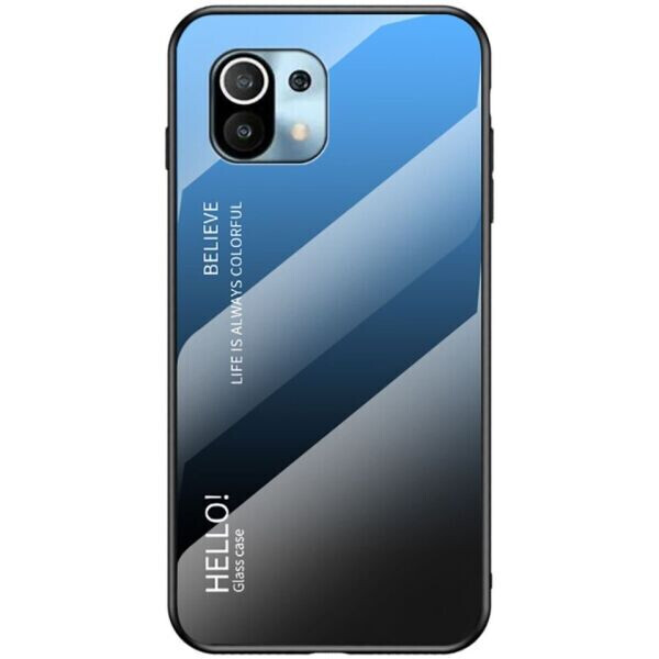 

Защитный чехол Deexe Gradient Color для Xiaomi Mi 11 Lite - Black / Blue
