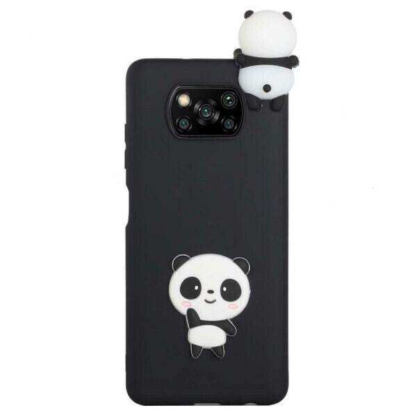 

Силиконовый (TPU) чехол UniCase 3D Cartoon Pattern для Xiaomi Poco X3 / Poco X3 Pro - Panda