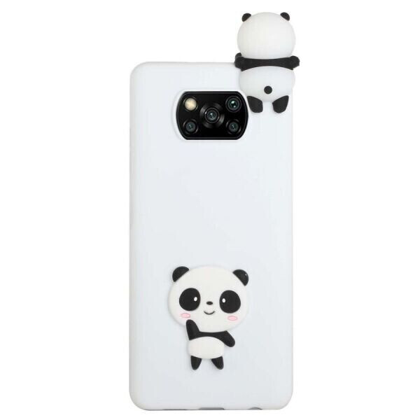 

Силиконовый (TPU) чехол UniCase 3D Cartoon Pattern для Xiaomi Poco X3 / Poco X3 Pro - Cute Panda