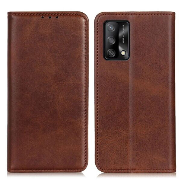 

Чехол-книжка Deexe Wallet Case для OPPO A74 - Coffee