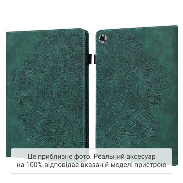 

Защитный чехол UniCase Flower для Lenovo Tab M10 X605 - Green