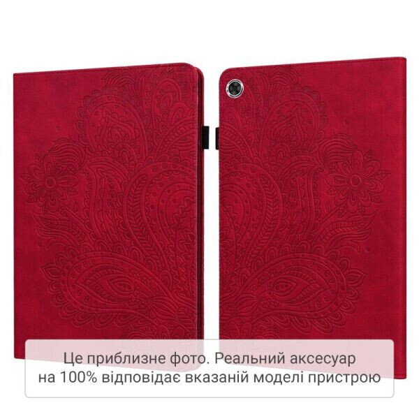

Защитный чехол UniCase Flower для Lenovo Tab M10 X605 - Red