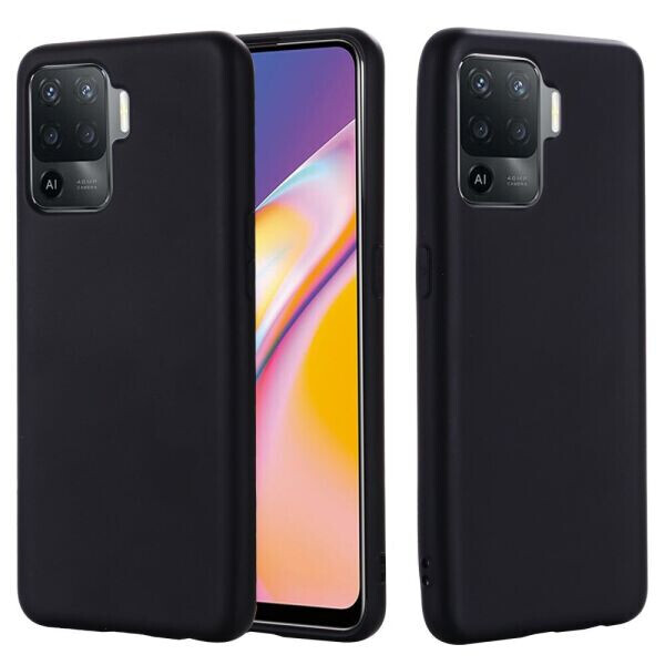 

Защитный чехол Deexe Silicone Case для OPPO Reno 5 Lite - Black