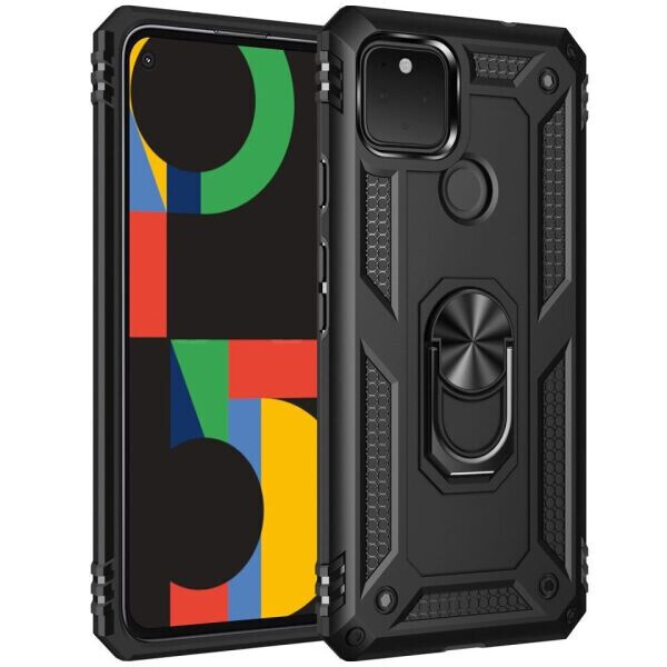 

Защитный чехол Deexe Armor Case для Google Pixel 4a 5G - Black