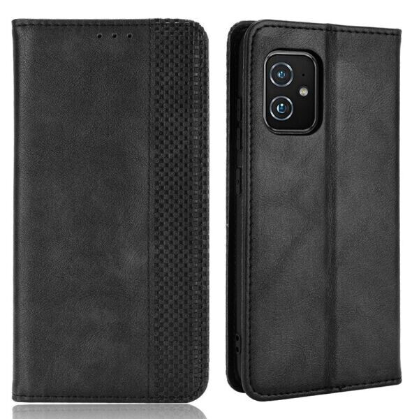 

Чехол Deexe Retro Style для ASUS Zenfone 8 (ZS590KS) - Black