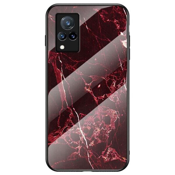 

Защитный чехол Deexe Gradient Pattern для VIVO V21 - Red
