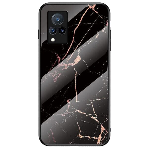 

Защитный чехол Deexe Gradient Pattern для VIVO V21 - Black / Gold