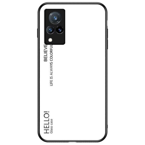 

Защитный чехол Deexe Gradient Color для VIVO V21 - White