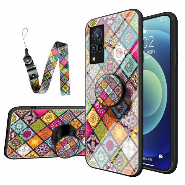 

Защитный чехол Deexe Apex Case для VIVO V21 - Color Pattern