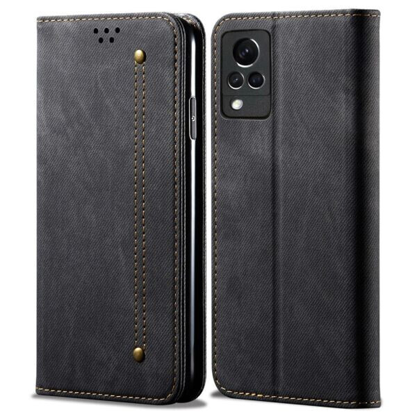 

Чехол-книжка UniCase Jeans Wallet для VIVO V21 - Black