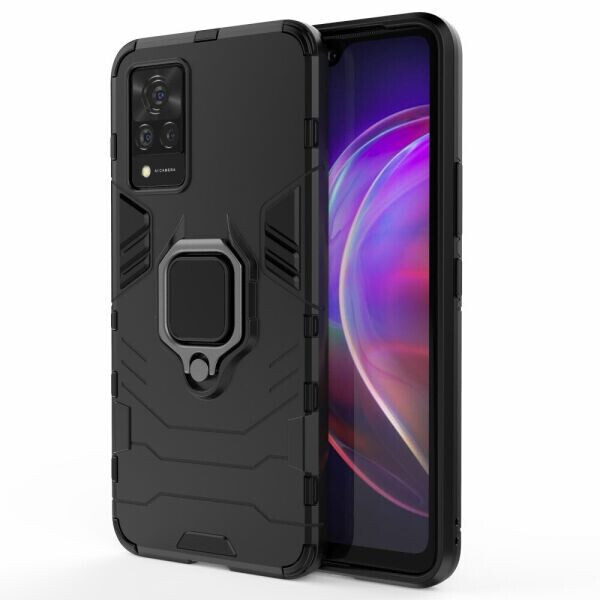 

Защитный чехол Deexe Hybrid Case для VIVO V21 - Black