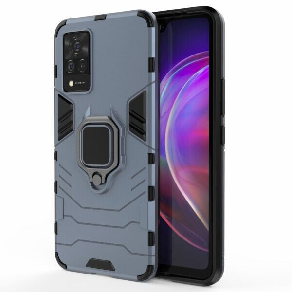 

Защитный чехол Deexe Hybrid Case для VIVO V21 - Blue