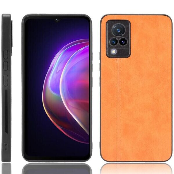 

Защитный чехол UniCase Leather Series для VIVO V21 - Yellow