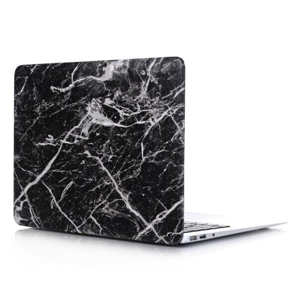 

Защитная накладка Deexe Marble Shell для Apple MacBook Air 13 (2020) - Black