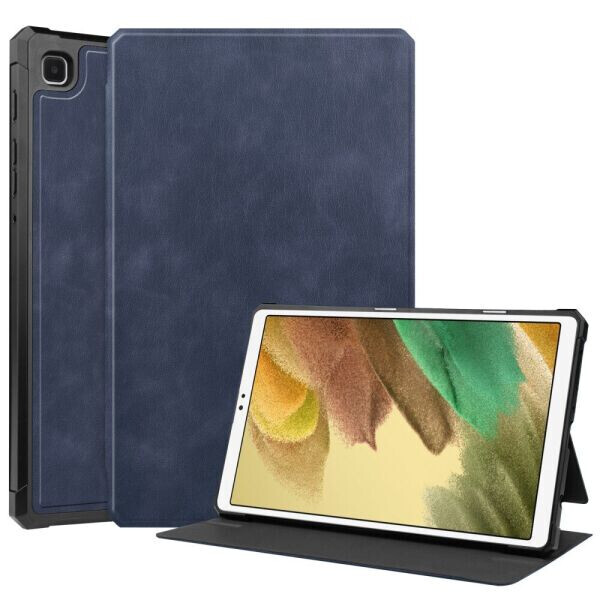 

Защитный чехол Deexe Leather Stand для Samsung Galaxy Tab A7 Lite (T220 / T225) - Dark Blue