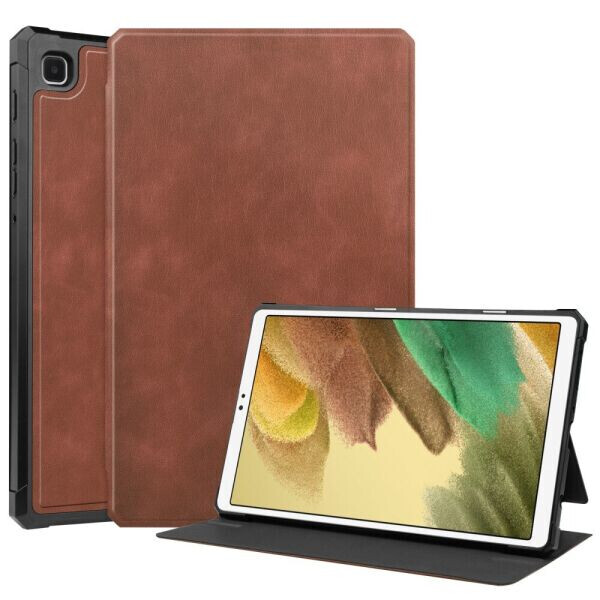 

Защитный чехол Deexe Leather Stand для Samsung Galaxy Tab A7 Lite (T220 / T225) - Brown