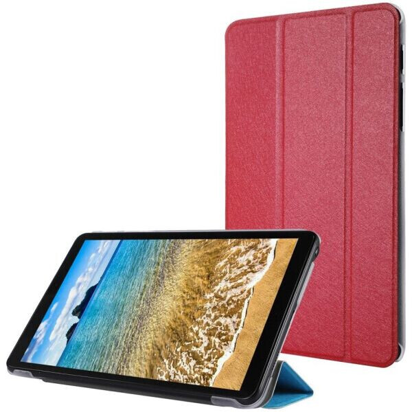 

Чехол Deexe Silk Texture для Samsung Galaxy Tab A7 Lite (T220 / T225) - Red