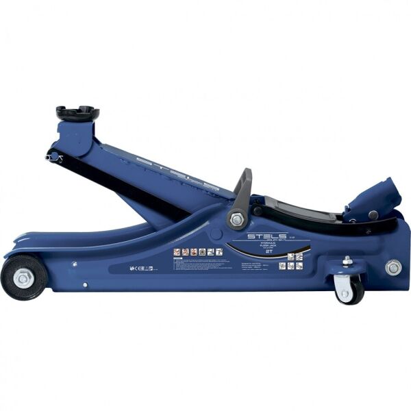 

Домкрат гидравлический подкатной в пластиковом кейсе, 2 т, Low Profile, 80-380 мм Stels