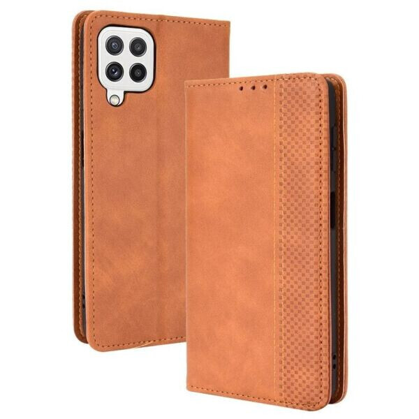 

Чехол Deexe Retro Style для Samsung Galaxy A22 (A225) - Brown