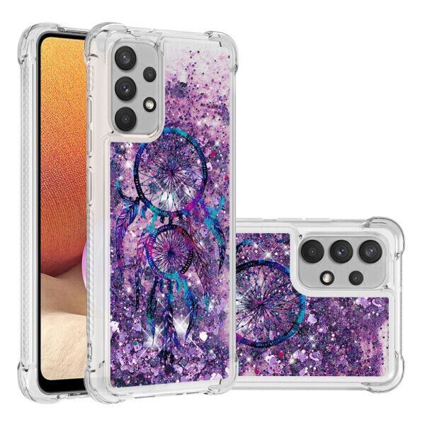 

Силиконовый (TPU) чехол Deexe Fashion Glitter для Samsung Galaxy A32 (А325) - Wind Chime