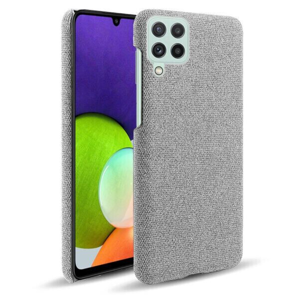 

Защитный чехол KSQ Cloth Style для Samsung Galaxy A22 (A225) - Light Grey