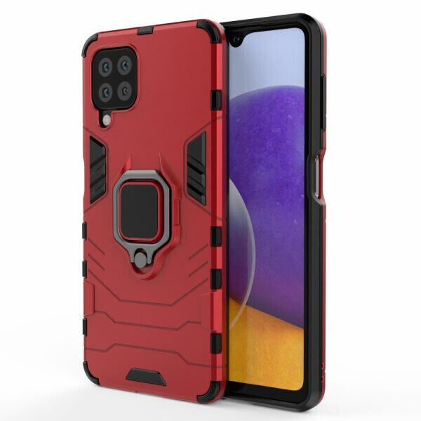 

Защитный чехол Deexe Hybrid Case для Samsung Galaxy A22 (A225) - Red