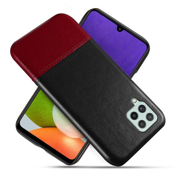 

Защитный чехол KSQ Dual Color для Samsung Galaxy A22 (A225) - Black / Wine Red