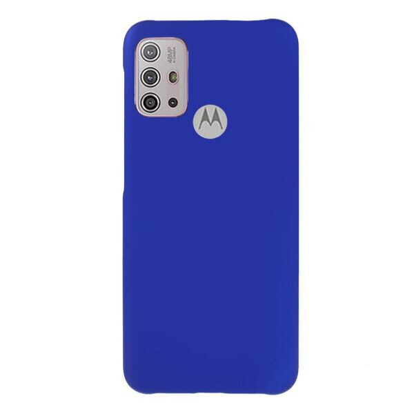 

Пластиковый чехол Deexe Hard Shell для Motorola Moto G10 / Moto G20 / Moto G30 - Blue