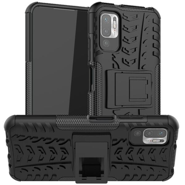 

Защитный чехол UniCase Hybrid X для Xiaomi Redmi Note 10 5G / Poco M3 Pro - Black