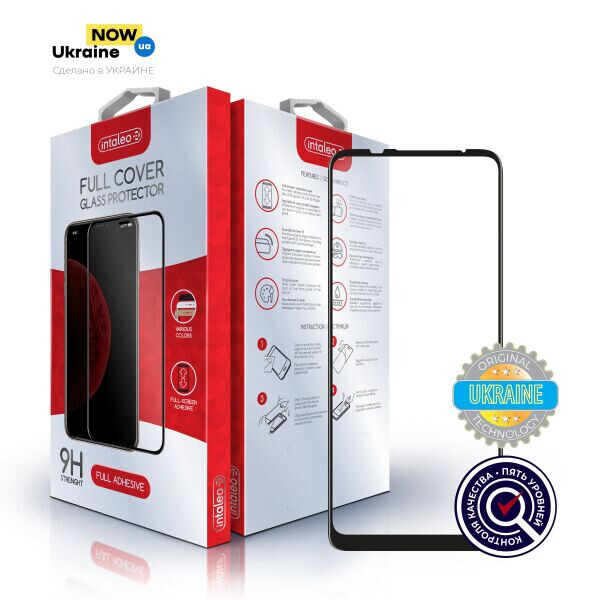 

Защитное стекло Intaleo Full Glue для Motorola Moto G9 Power - Black