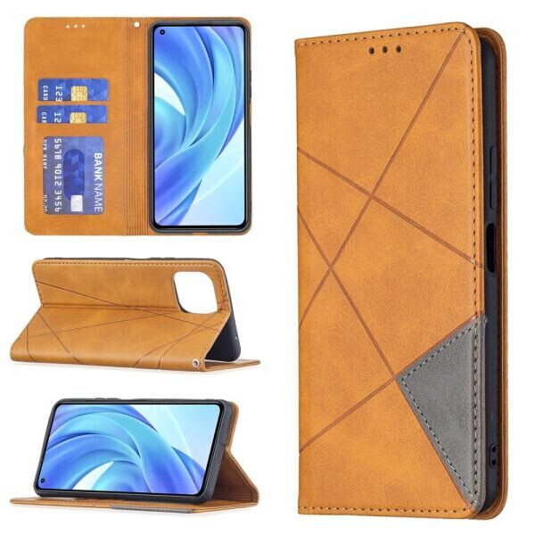

Чехол UniCase Geometric Pattern для Xiaomi Mi 11 Lite - Brown