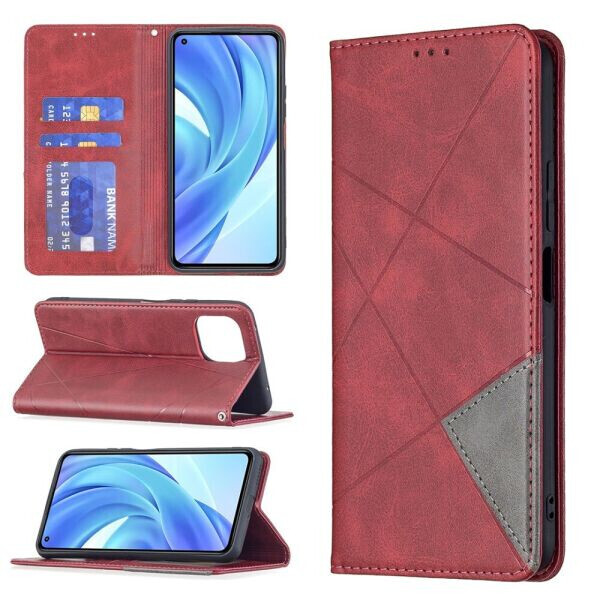 

Чехол UniCase Geometric Pattern для Xiaomi Mi 11 Lite - Red