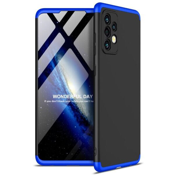 

Защитный чехол GKK Double Dip Case для Samsung Galaxy A72 (А725) - Black / Blue