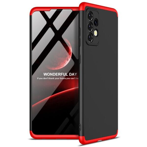 

Защитный чехол GKK Double Dip Case для Samsung Galaxy A52 (A525) - Black / Red