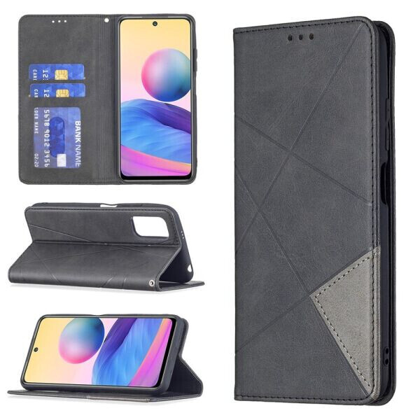 

Чехол UniCase Geometric Pattern для Xiaomi Redmi Note 10 5G / Poco M3 Pro - Black