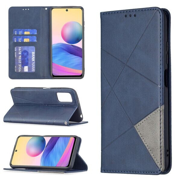 

Чехол UniCase Geometric Pattern для Xiaomi Redmi Note 10 5G / Poco M3 Pro - Blue