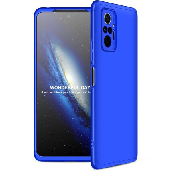 

Защитный чехол GKK Double Dip Case для Xiaomi Redmi Note 10 Pro - Blue