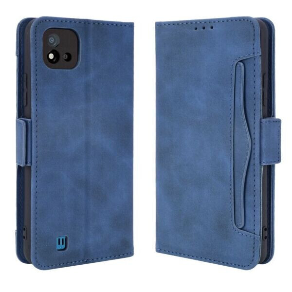 

Чехол Deexe Wallet Stand для Realme C11 2021 - Blue