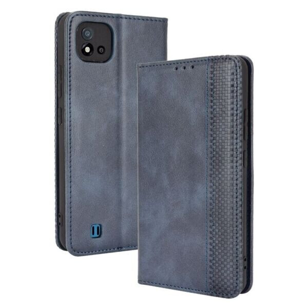 

Чехол Deexe Retro Style для Realme C11 2021 - Blue
