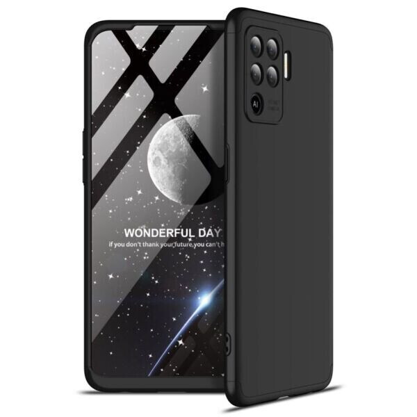 

Защитный чехол GKK Double Dip Case для OPPO Reno 5 Lite - Black