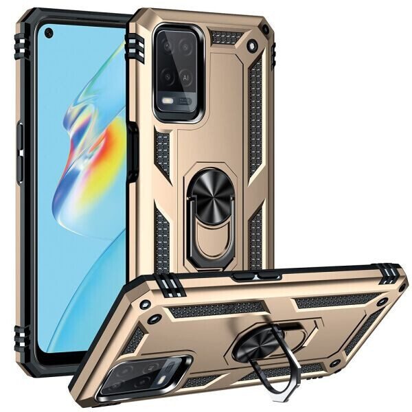 

Защитный чехол Deexe Armor Case для OPPO A54 - Gold