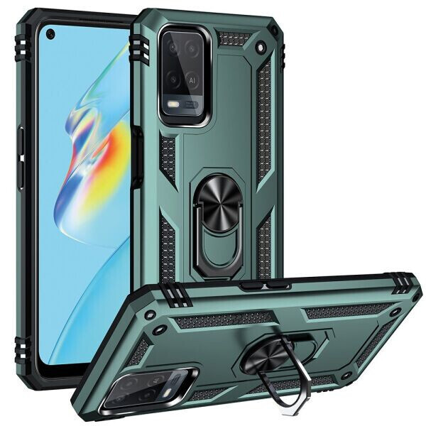 

Защитный чехол Deexe Armor Case для OPPO A54 - Green