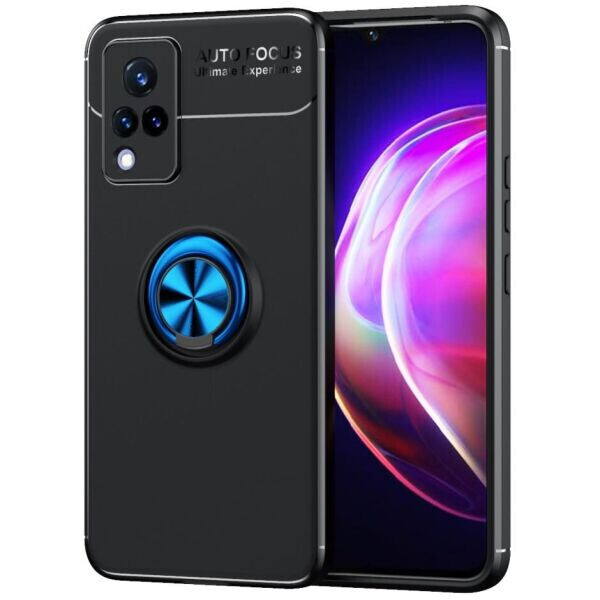 

Защитный чехол UniCase Magnetic Ring для VIVO V21 - Black / Blue