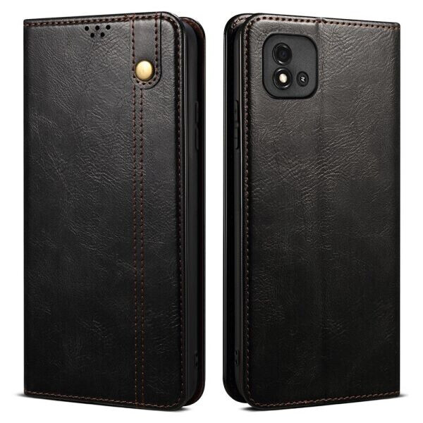 

Защитный чехол UniCase Leather Wallet для Realme C11 2021 - Black