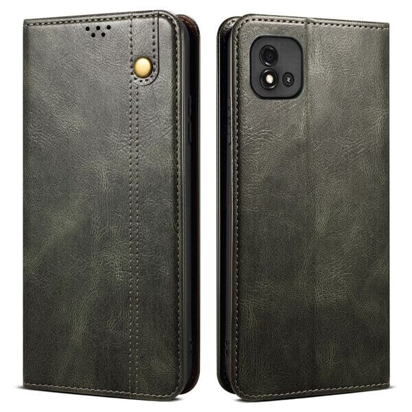 

Защитный чехол UniCase Leather Wallet для Realme C11 2021 - Green