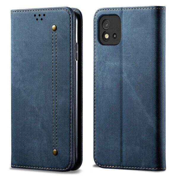 

Чехол-книжка UniCase Jeans Wallet для Realme C11 2021 - Blue