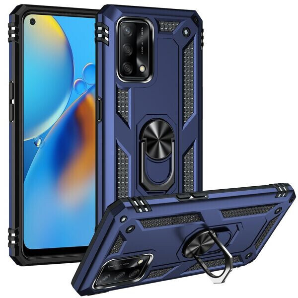 

Защитный чехол Deexe Armor Case для OPPO A74 - Blue