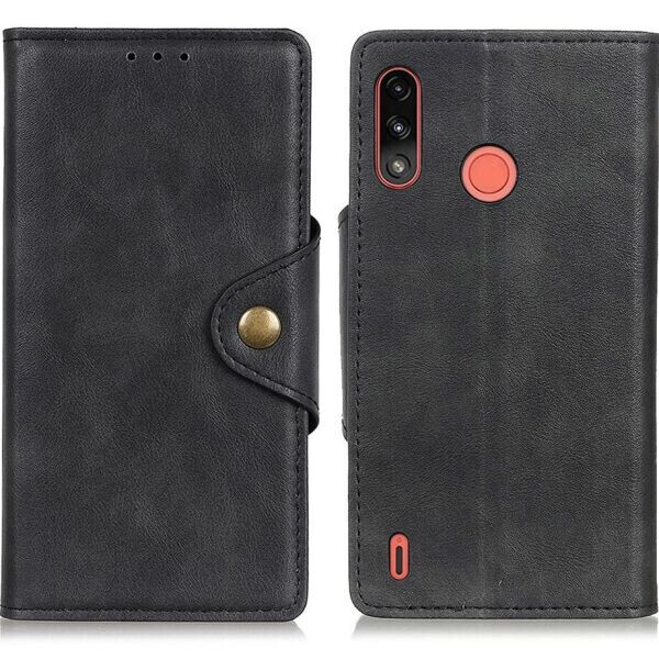 

Чехол UniCase Vintage Wallet для Motorola Moto E7 Power / Moto E7i / Moto E7i Power - Black