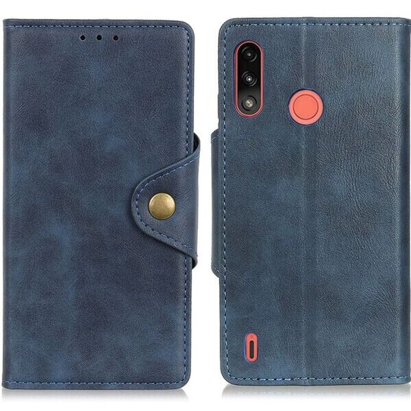 

Чехол UniCase Vintage Wallet для Motorola Moto E7 Power / Moto E7i / Moto E7i Power - Blue